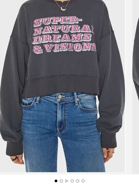 Mother Supernatural Dreams And Visions Charcoal Sweatshirt